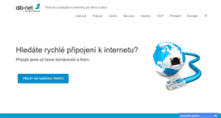 Desktop Screenshot of abnet.cz